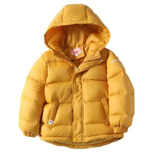 雅鹿加厚儿童羽绒服男童女童2025新款洋气男款女孩子短款冬季外套