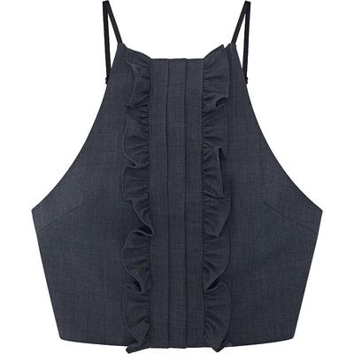 吊带SHUSHUTONG花边甜美