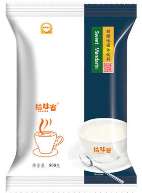 拾味客甜橙果饮800g橙速溶粉果汁
