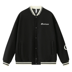 棒球服外套男款秋季2025年新款潮流宽松秋冬青少年美式休闲夹克男