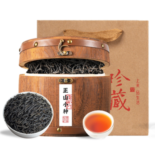 TD2翠春园桐木关正山小种武夷红茶浓香型茶叶2026马年木桶装250g