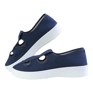 防静电鞋软底加厚无尘鞋工作鞋洁净鞋四孔鞋男女款电子厂车间专用