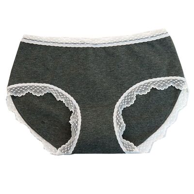 2条价CYN创雅诺弹力棉净色女内裤