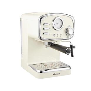 【自营】德国复古咖啡机家用小型全半自动一体意式浓缩打奶泡迷你