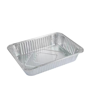锡纸盘长方形锡纸烤盘空气炸锅烤箱锡纸盒烧烤专用盘一次性烤鱼盘