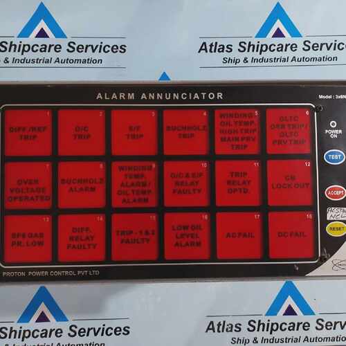 PROTON POWER CONTROL 3x6N ALARM ANNUNCIATOR