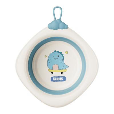 婴儿折叠洗脸盆可悬挂洗屁屁盆