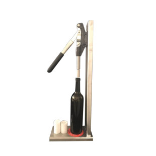 麦芽研磨机手动大麦芽粉碎机五谷手摇双辊麦芽研磨器自酿啤酒工具