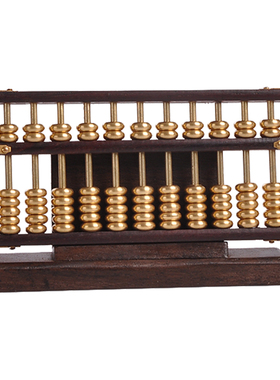 老式微型小号算盘商务礼品摆件