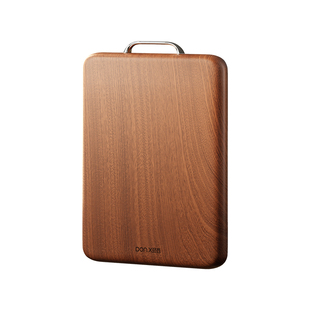 咚西整木乌檀木菜板防霉抗菌家用砧板实木切菜板厨房专用案板粘板