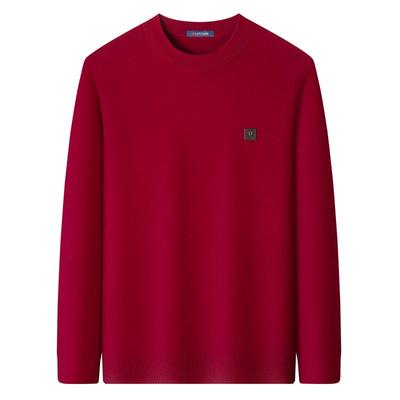 梦特娇羊绒衫羊毛针织衫加厚保暖