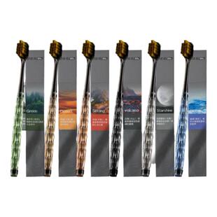 6支/牙刷软毛成人高端家庭装家用情侣套装独立包装女男士专用正品