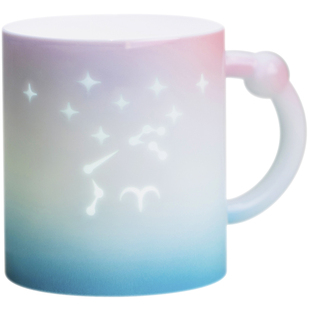 山水间十二星座玲珑杯陶瓷文创马克杯女男高颜值创意生日礼物杯子