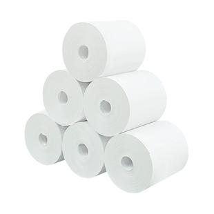 美达罗捷热敏小票纸美团外卖订单打印纸57*50热敏纸收银纸58mm后厨房餐饮80*50mm80x80x60超市酒店高清热敏纸