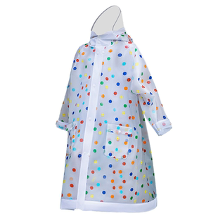 儿童雨衣中大童女孩小学生防水男童长款上学专用防水带书包位雨披