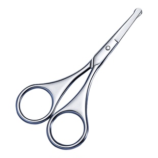 圆头鼻毛剪德国进口材质男女士通用防夹肉专用升级款不锈钢小剪刀