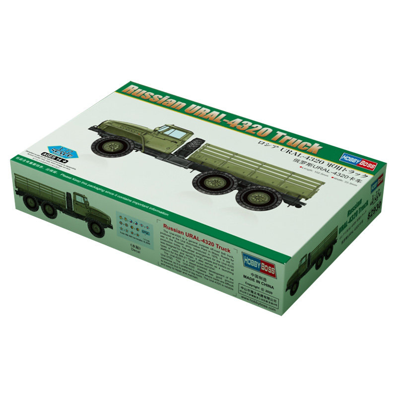hobbyboss拼装飞机URAL-4320卡车