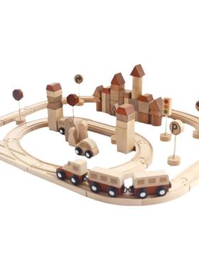 售楼处儿童区桌面积木创意装饰品