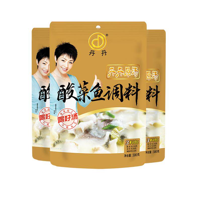 丹丹原汤酸菜鱼300g/袋