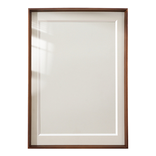 相框空框带玻璃a3A4卡纸画框装裱儿童实木框架挂墙展示框定制摆台