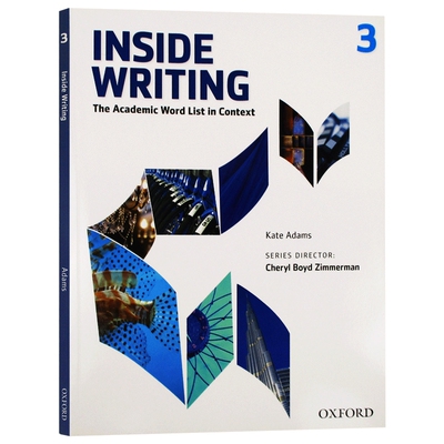 牛津学术写作系列3级  Inside Writing Level 3 Student Book 英文原版写作工具书 实用写作技巧 英语学术范文指导书 OUP Oxford