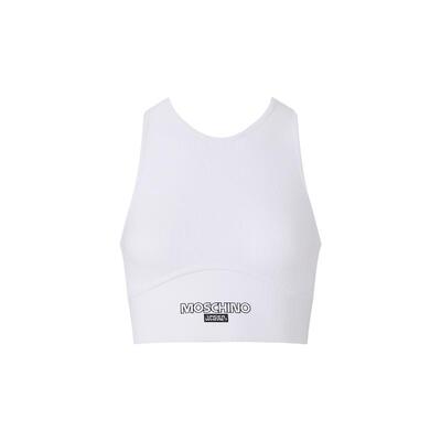 Moschino underwear 女士字母徽标运动背心