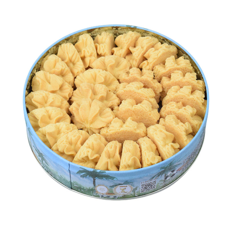 香港珍妮曲奇聪明小熊奶油花320g