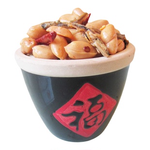 正宗临清刘垓子广忠白仁 小鱼干麻辣花生罐装零食 山东聊城特产