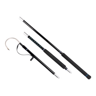 深海船钓搭钩3节可拆卸便携海钓不锈钢钩鱼器轻松提大鱼捞鱼钩