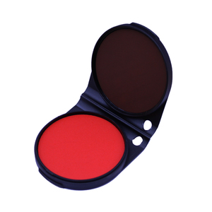 指纹印台 按捺手指印泥印台 印手指纹快干印台不沾手合同财会用品