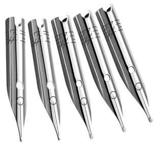 英雄钢笔笔尖通用原装钢笔尖替换笔头英雄616 329 学生钢笔正姿练字等通用笔尖打磨暗尖大明尖0.38特细0.5