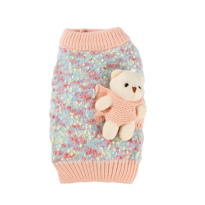 玩偶毛衣小狗狗衣服冬季比熊泰迪雪纳瑞宠物小型幼犬冬天加厚冬装