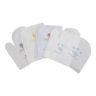 擦鞋布宾馆酒店一次性擦鞋纸无纺布鞋擦棉布手套式定制图案包邮