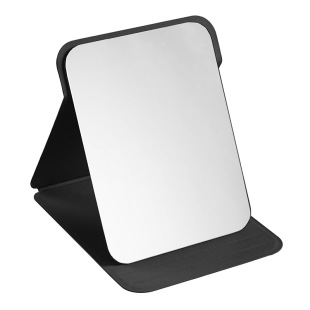 可折叠小镜子化妆镜女学生宿舍桌面台式便携随身镜家用玻璃梳妆镜