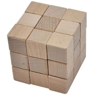 益智玩具伤脑筋动手动榉木鲁班锁