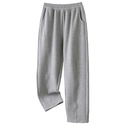 大码哈伦裤女冬季加绒加厚休闲裤