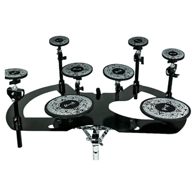 LRhythm练功台哑鼓垫练习鼓初学入门打击板带底鼓练习器家用