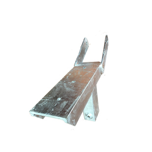 鲁舶拖车配件摩托艇拖车绞盘支架橡皮艇拖车绞盘支架拖车改装支架