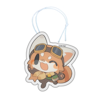 可爱小熊猫香薰片!FurPaw原创周边文创挂件玩偶furry优比派小浣熊