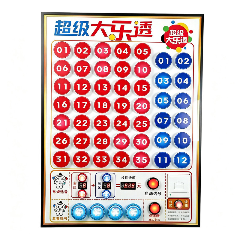 体彩大乐透双色球电子选号模拟器