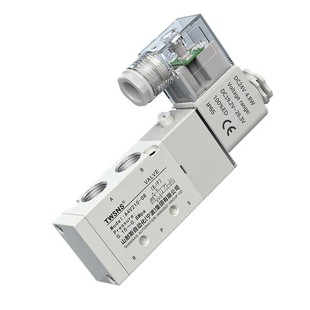 TWSANS台匠山耐斯2位五通4V210-08工业款专用电磁阀24v气动控制阀