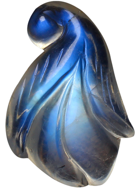 女友如意狐狸一物一图蓝月光石