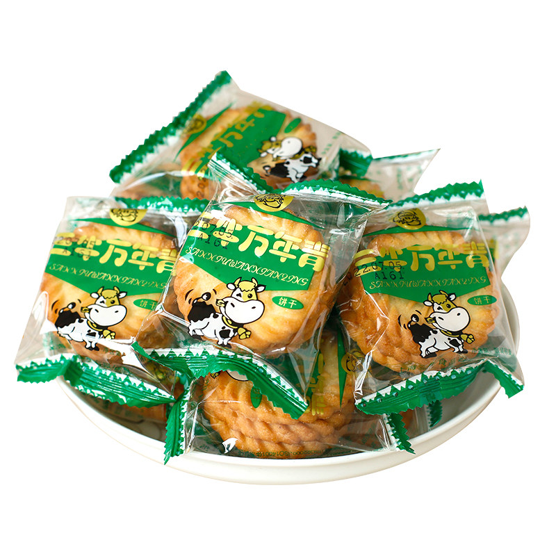 上海三牛万年青饼干3斤鲜葱
