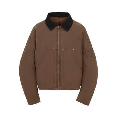 COZYDOLL巴恩风廓形弯刀袖羽绒服