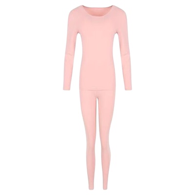 都市丽人女士圆领新疆纯棉保暖衣