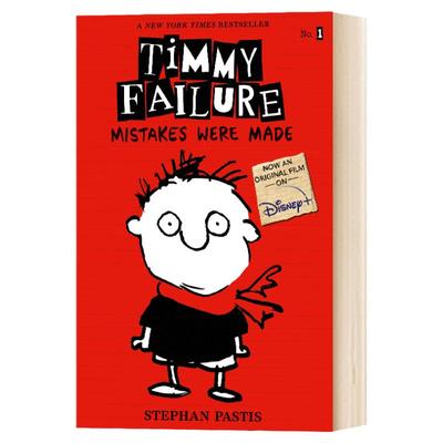 Timmy Failure Mistakes Were Made 英文原版小说 全英文版儿童漫画