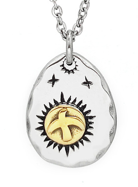 飞鹰吊坠个性项链男原宿INS日系