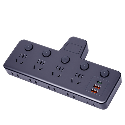 【官方正品】纯铜插座插排多功能带USB转换插头排插插线板接线板