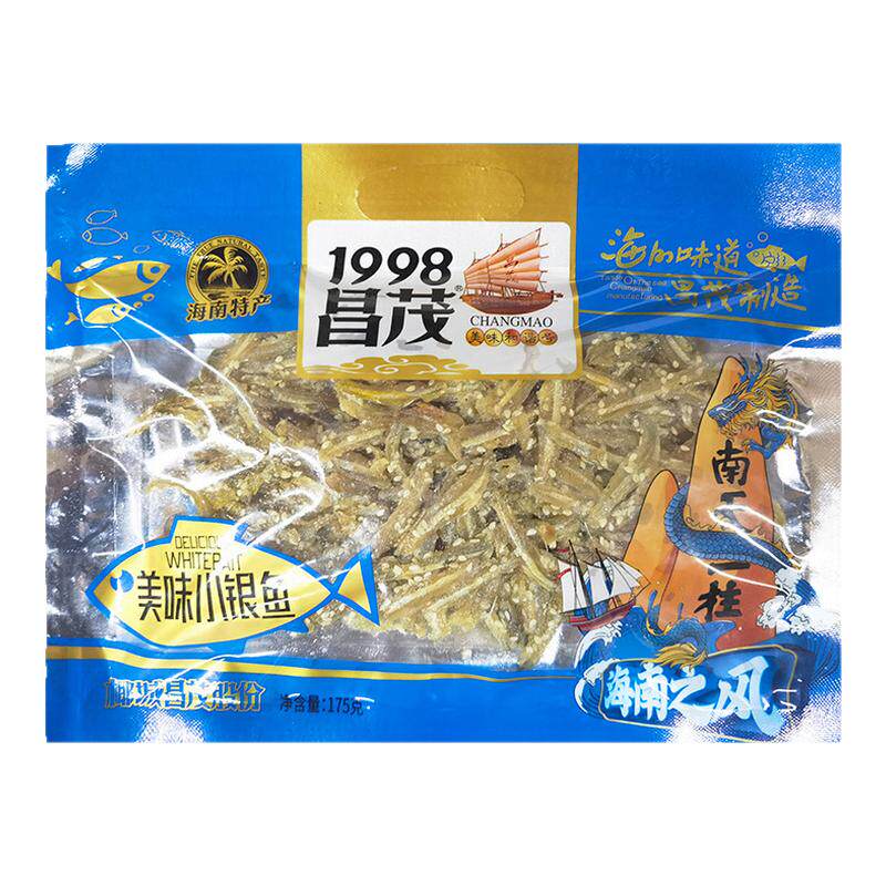 昌茂美味小银鱼175g海鲜即食