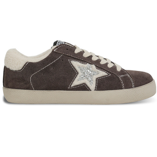 【清仓特价 不可退换】甜星欧尼 百搭保暖加绒星星复古毛毛板鞋